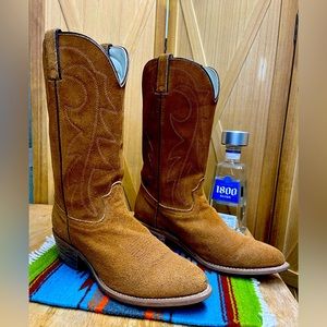 Durango Suede Buckeroo Boots 10.5